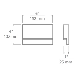 Wend 120V Outdoor Wall / Step Light