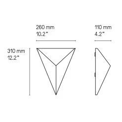 Artemide Tetragono Outdoor Wall Light