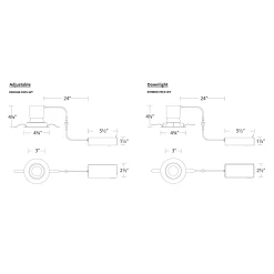 Patriot 3 Inch Color Select Round Recessed Light