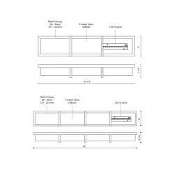 Watford Bathroom Vanity Light