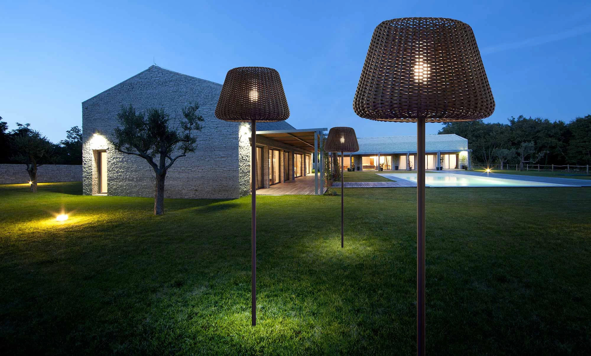 Ralph Outdoor Floor Lamp With Stake - Image 2