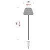 Ralph Outdoor Floor Lamp With Stake