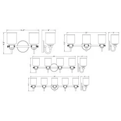 Z-LIte Kinsley Bathroom Vanity Light